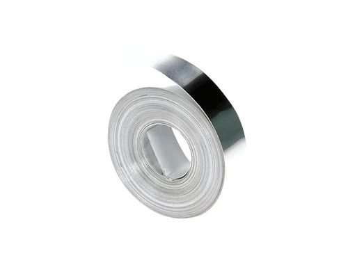 Fita dymo aco inoxidavel 12mm x 6,40mt sem adesivo para etiquetadora , Dymo , 74421 , 5411313325004